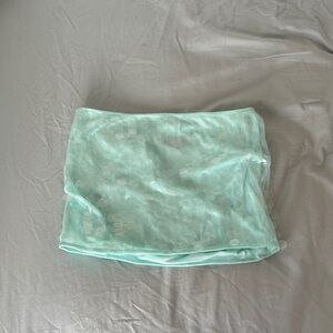 Light Blue Sequin Mini Skirt Size 4